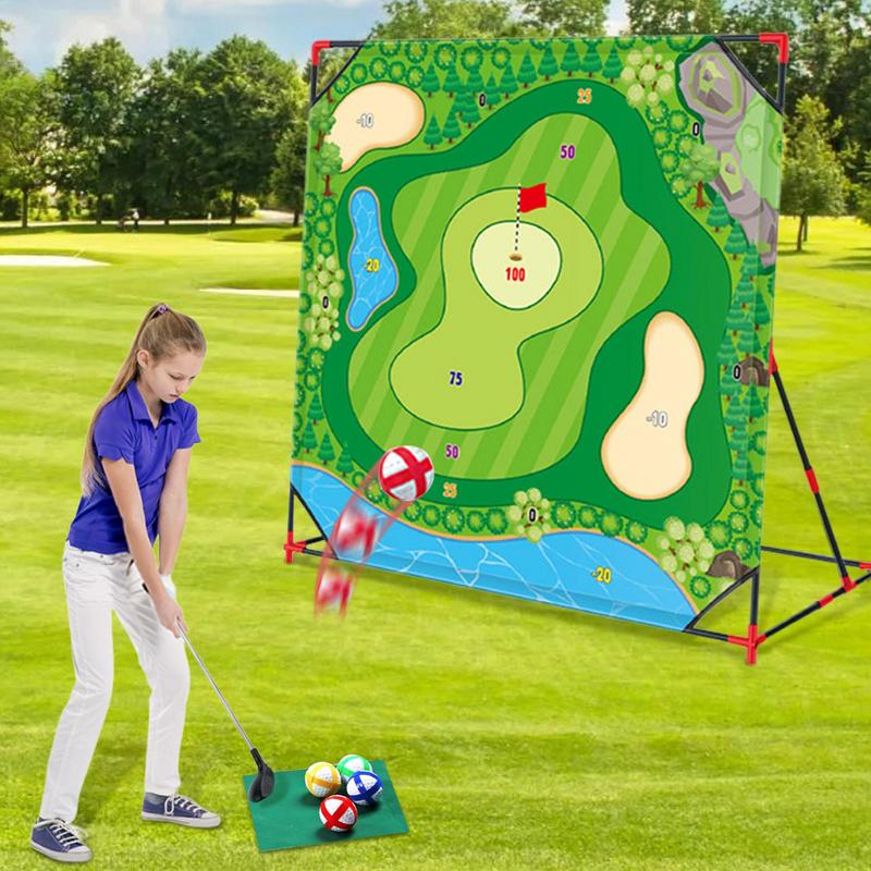 Golf Equipment For Kids - Battle GolfSet voor kinderen Draagbaar golfspel