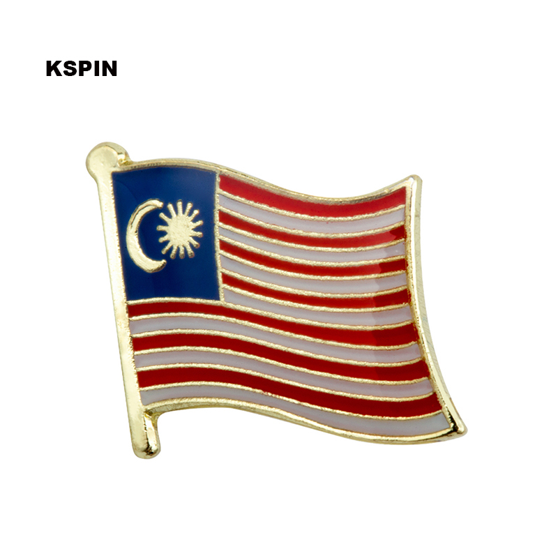 Golf Equipment Malaysia - Maleisië vlag badge pin revers pin