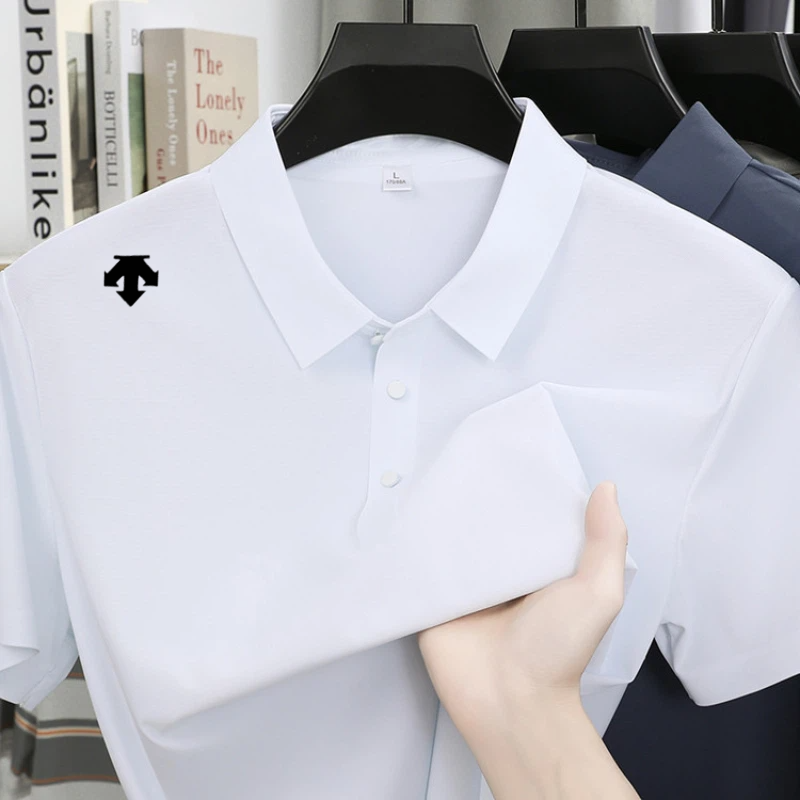 Golf Equipment Discount - Heren luxe borduurpoloshirts Zomer zachte ademende