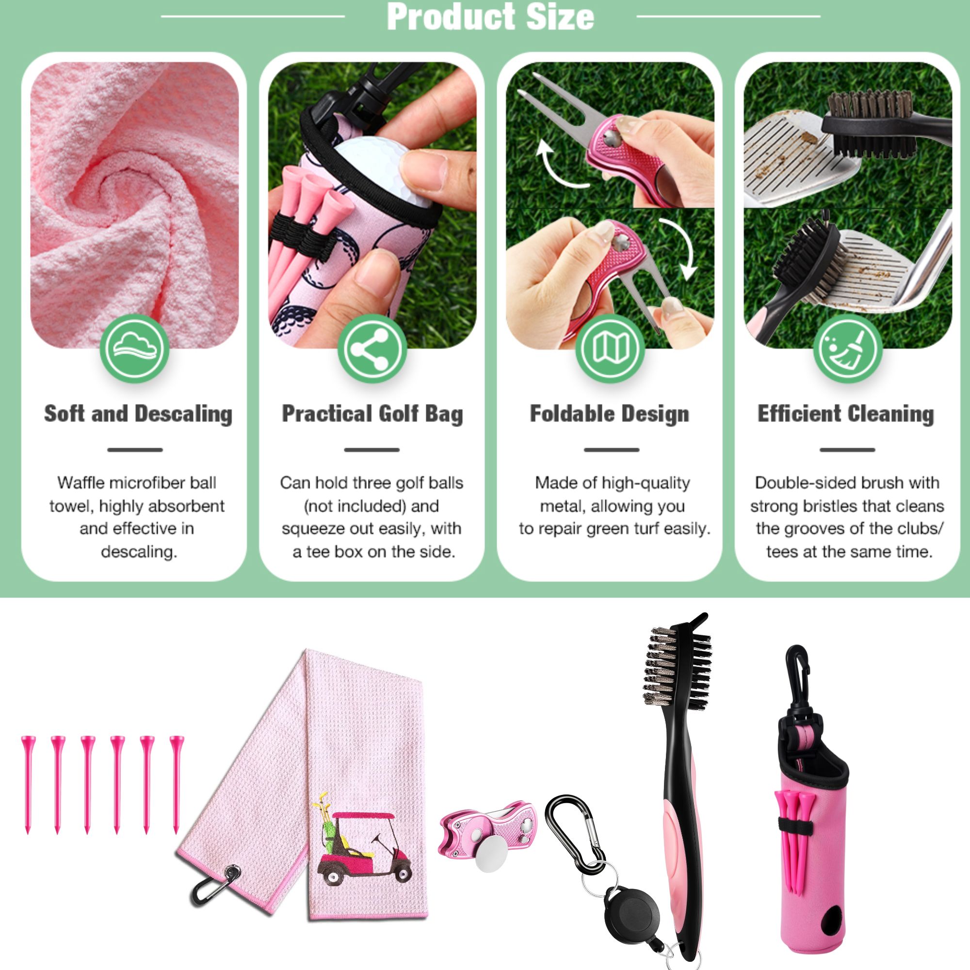 10-delige golf accessoires set - Golf Equipment Stores recensie en prijs