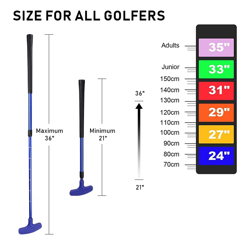 Verstelbare golfputter voor ma - Golf Equipment For Kids recensie en prijs