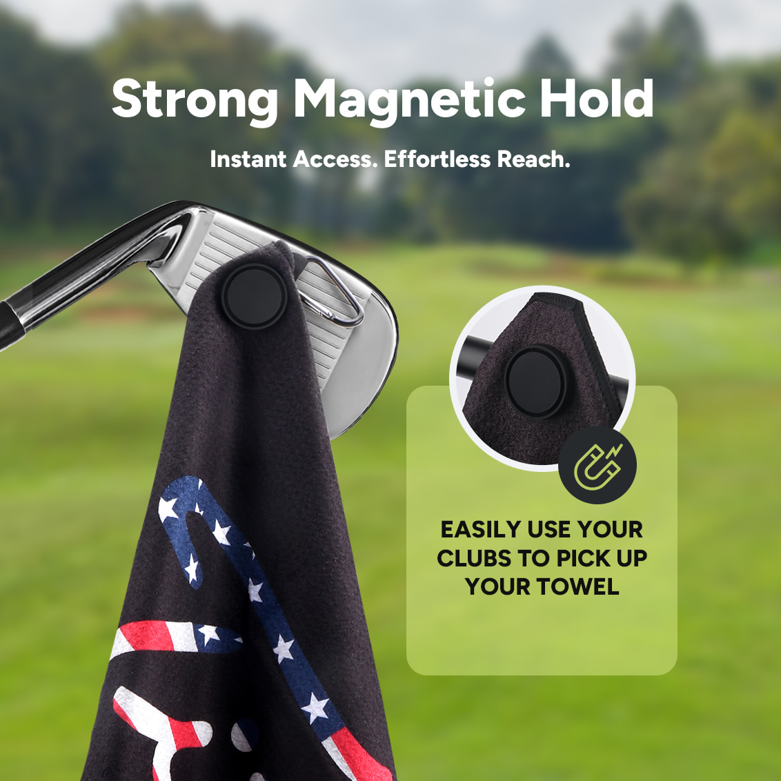 Amerikaanse vlag magnetische g - Golf Equipment Stores recensie en prijs